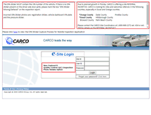 Tablet Screenshot of esite.carcogroup.com